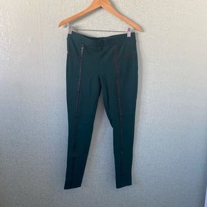 Vince Camuto Faux Leather Panel Leggings